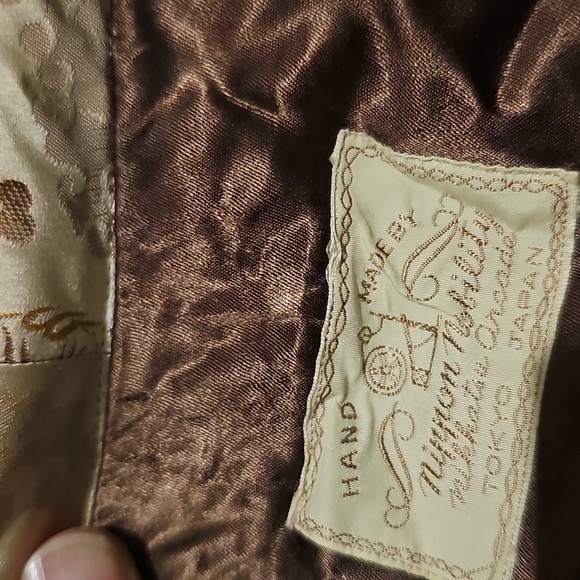 Vintage Handmade Silk Nippon Tailor Smoking Gown – Nikkatsu Arcade Tokyo Japan - Picture 2 of 13